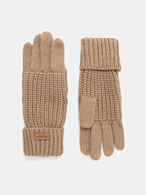 Barbour rękawiczki Saltburn damskie kolor brązowy LGL0132 - zdjęcie produktu nr 1