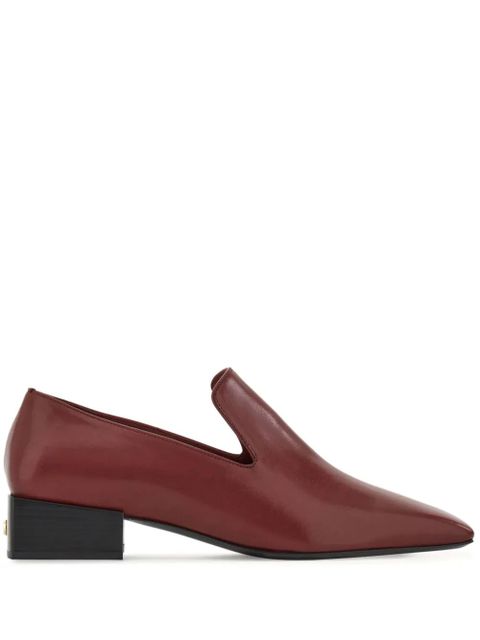 Ferragamo square toe loafers - Red - zdjęcie produktu nr 1