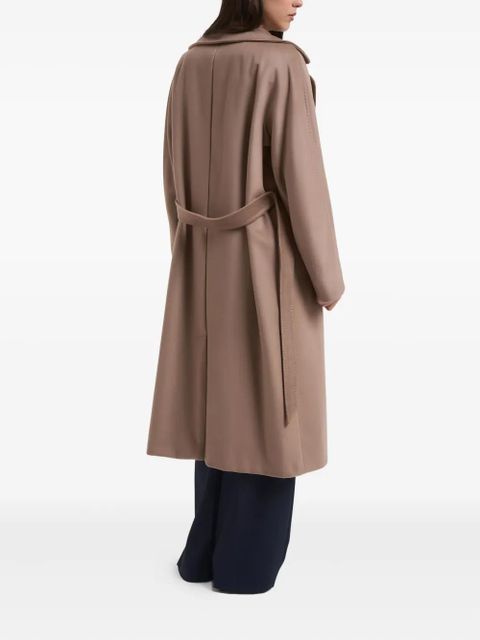 Weekend Max Mara RESINA belted double-breasted coat - Brown