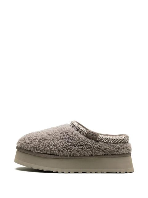 UGG Tazz Maxi Curly "Smoke Plum" slippers - Grey