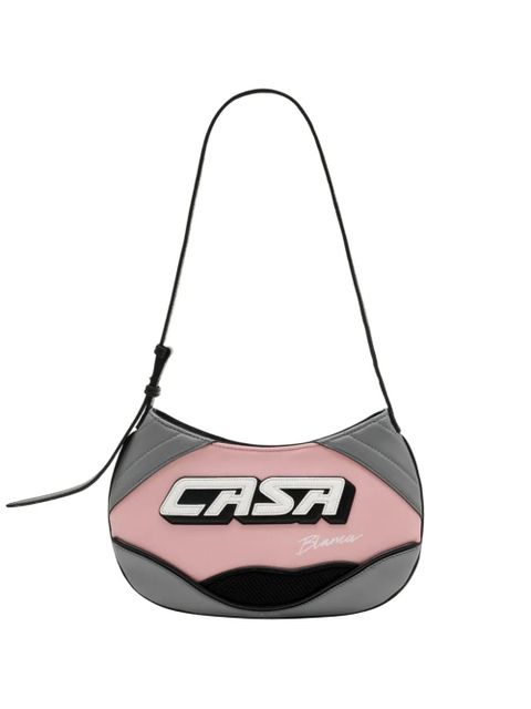 Casablanca Slim Biker shoulder bag - Pink - zdjęcie produktu nr 1
