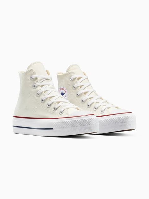 Converse trampki Chuck Taylor All Star Lift kolor biały A15538C
