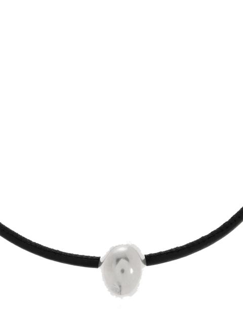 ISABEL MARANT silver ball necklace - Black