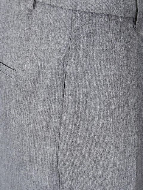 Róhe pleated slim-fit trousers - Grey