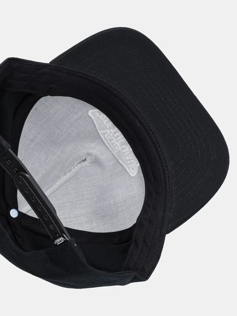 Vans czapka z daszkiem bawełniana kolor czarny VN000QAJBLK1