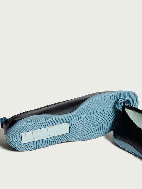 Hoff baleriny skórzane GARNIER kolor czarny 12540006