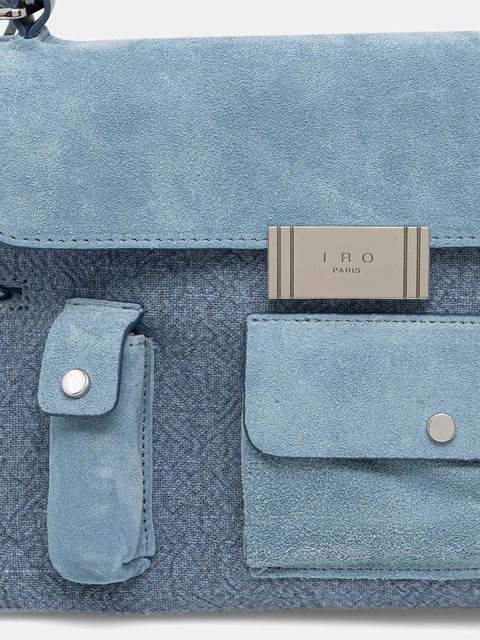 IRO torebka kolor niebieski WM159IRONOMADL
