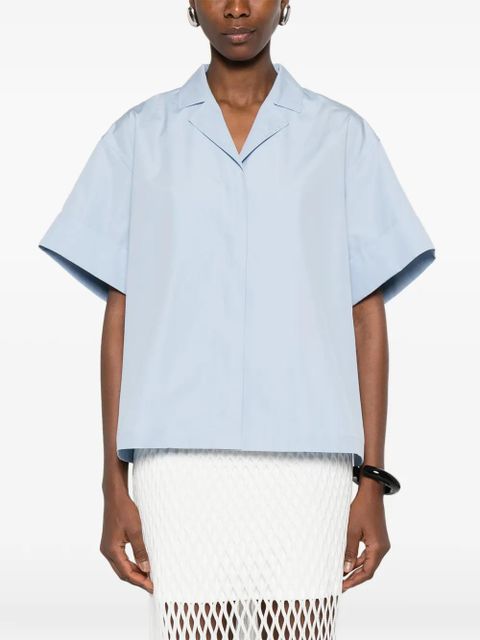 Jil Sander short-sleeve shirt - Blue