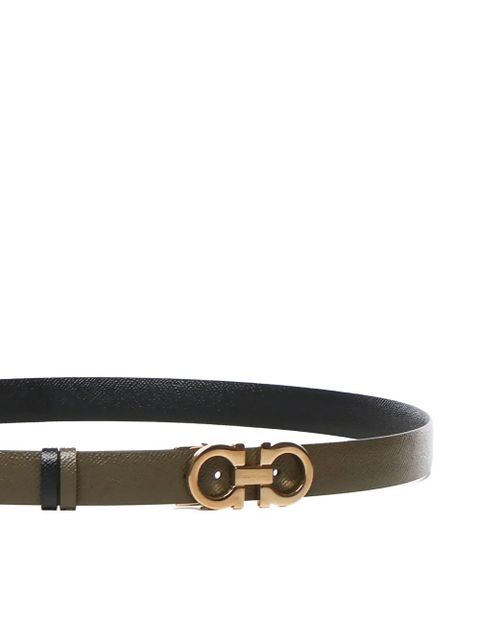 Ferragamo reversible Gancini-buckle belt - Blue