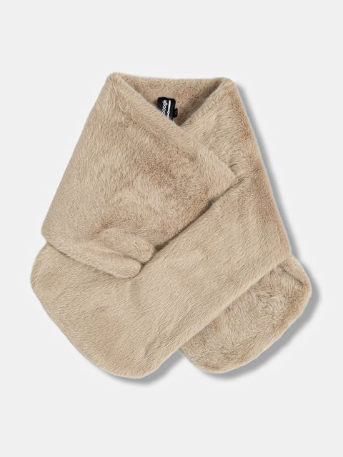 Bomboogie szalik damski kolor beżowy gładki WW6216TFSB5 - zdjęcie produktu nr 2