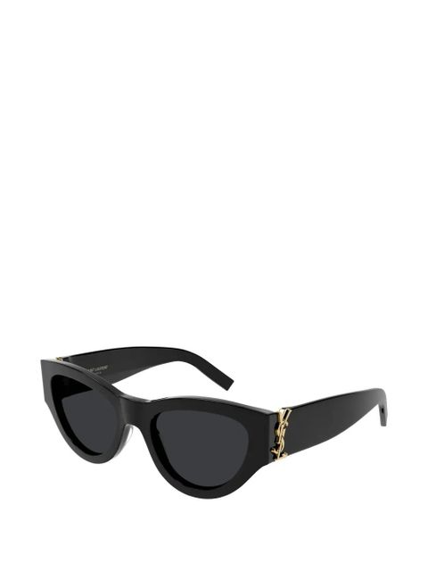 Saint Laurent Eyewear oval-frame sunglasses - Black