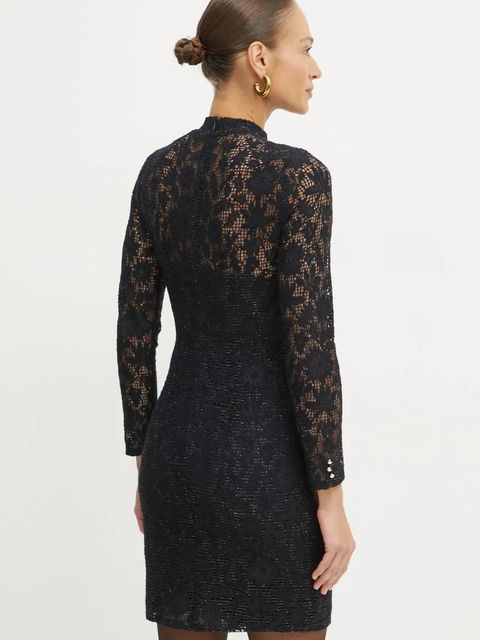 Morgan sukienka REIGNE kolor czarny mini dopasowana REIGNE