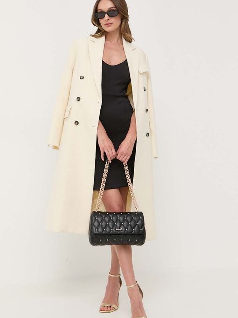 Guess sukienka RAE kolor czarny mini dopasowana W3YK26 K9UN2