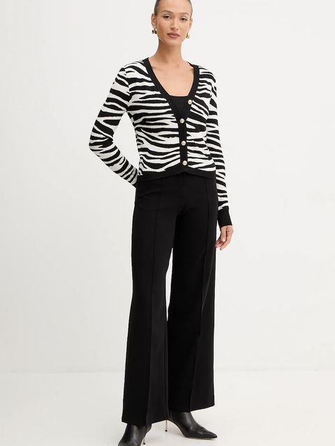 Morgan kardigan damski kolor czarny lekki MZOO - zdjęcie produktu nr 2