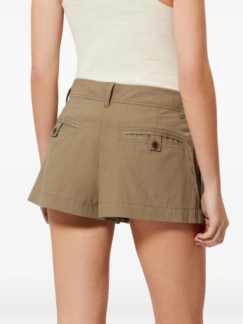 ISABEL MARANT Barta cargo flared barta shorts - Neutrals