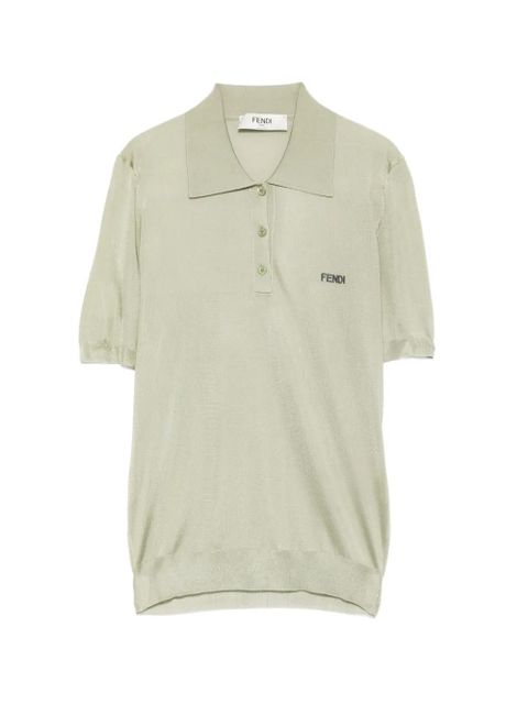 FENDI button-up polo shirt - Green - zdjęcie produktu nr 1