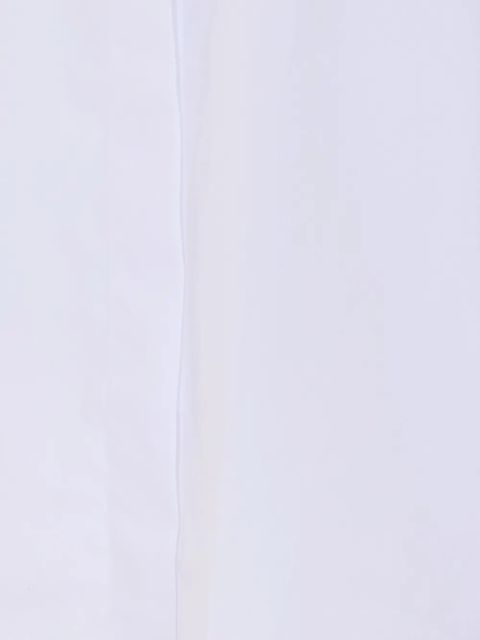 TOTEME V-neck classic collar shirt - White