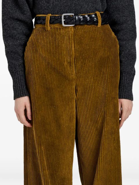 Proenza Schouler corduroy straight trousers - Brown