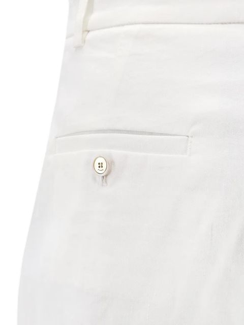 PINKO button pleated shorts - White