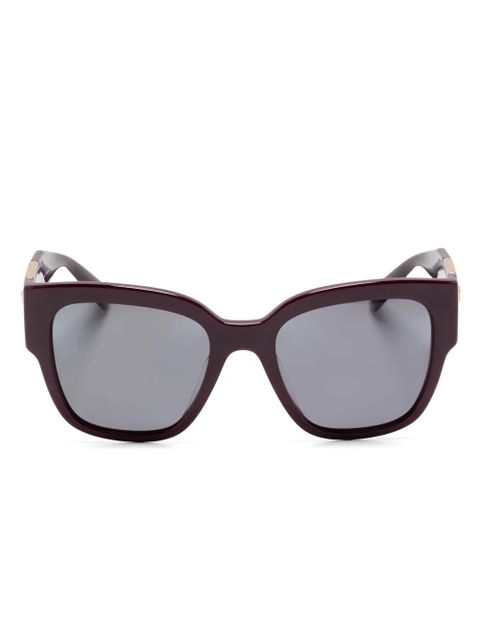Versace Eyewear square-frame sunglasses - Red - zdjęcie produktu nr 1