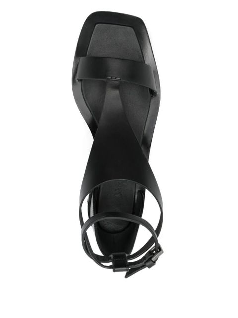 Max Mara Velaflat sandals - Black
