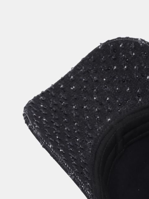 Armani Exchange czapka z daszkiem jeansowa