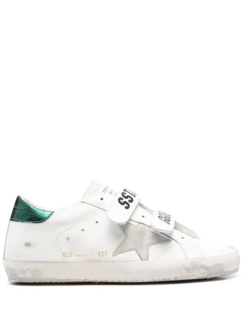 Golden Goose Old School touch-strap sneaekrs - White - zdjęcie produktu nr 1