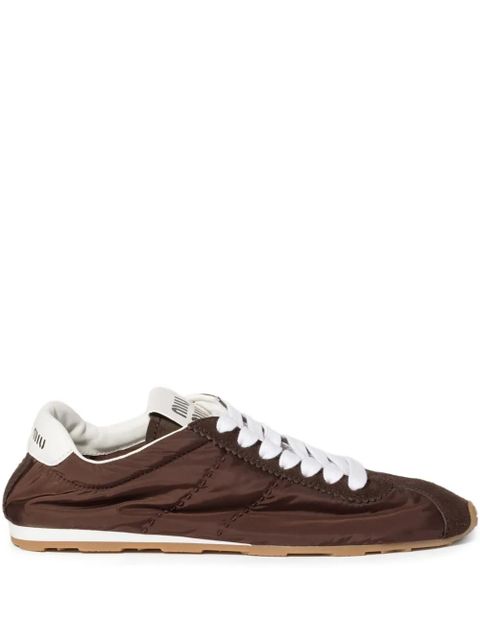Miu Miu suede sneakers - Brown - zdjęcie produktu nr 1