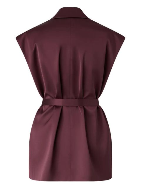 PINKO belted collared jacket - Purple - zdjęcie produktu nr 2