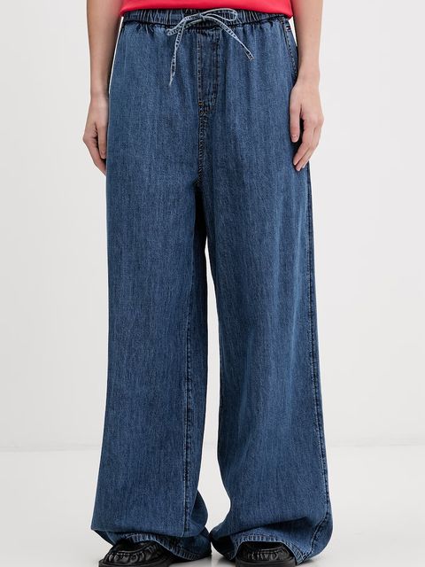 Tommy Jeans spodnie damskie bawełniane - zdjęcie produktu nr 1