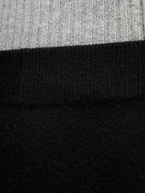 United Colors of Benetton spodnie z dodatkiem wełny damskie kolor czarny szerokie high waist 102HDF00Z - zdjęcie produktu nr 2