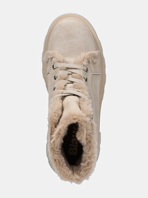 Blauer botki zamszowe KIMMEL