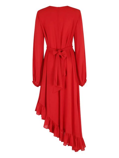 Essentiel Antwerp ruffled maxi dress - Red - zdjęcie produktu nr 2