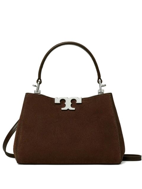 Tory Burch mini Eleanor suede satchel bag - Brown - zdjęcie produktu nr 1