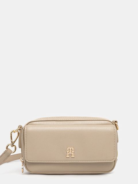 Tommy Hilfiger torebka kolor beżowy AW0AW17680 - zdjęcie produktu nr 1