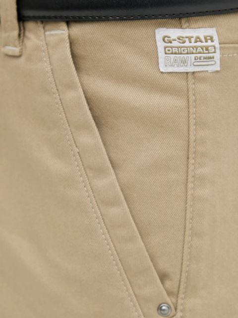 G-Star Raw spodnie damskie kolor zielony fason chinos medium waist D25257-C105