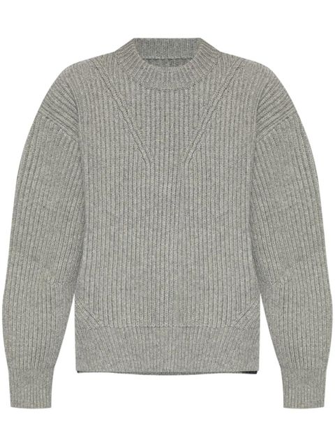 Jil Sander crew-neck wool jumper - Grey - zdjęcie produktu nr 1