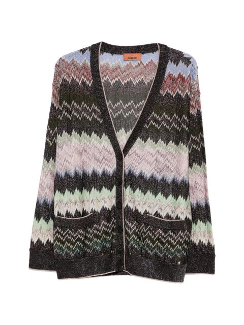 Missoni button zigzag cardigan - Black - zdjęcie produktu nr 1