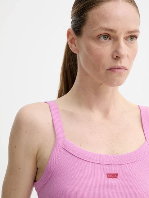 Levi's top damski kolor fioletowy A7420