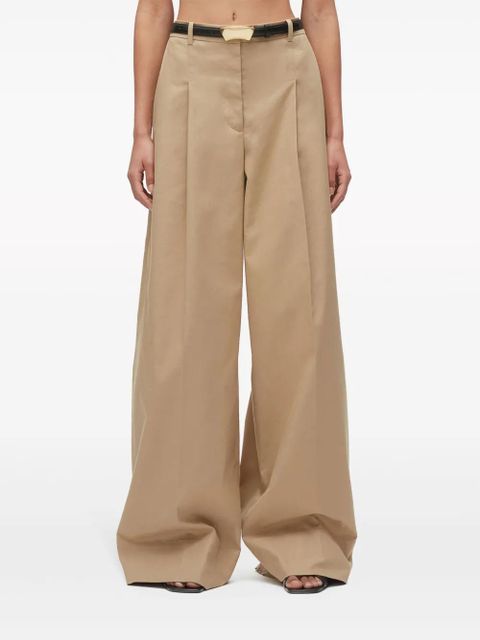 3.1 Phillip Lim pleat-detailing palazzo pants - Neutrals