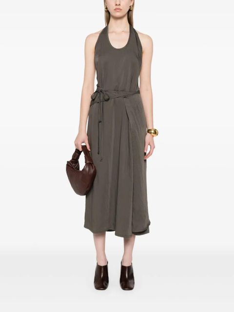 LEMAIRE Apron midi dress - Grey - zdjęcie produktu nr 2