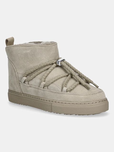 Inuikii śniegowce zamszowe CLASSIC LOW kolor beżowy 3001.001.0021 - zdjęcie produktu nr 1