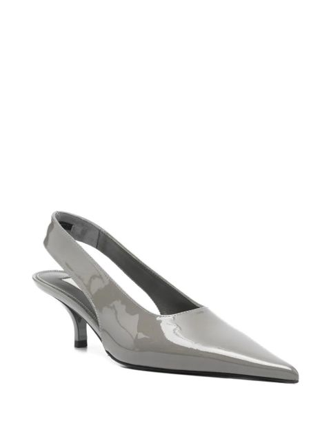 TOTEME pointed-toe slingback pumps - Grey - zdjęcie produktu nr 2