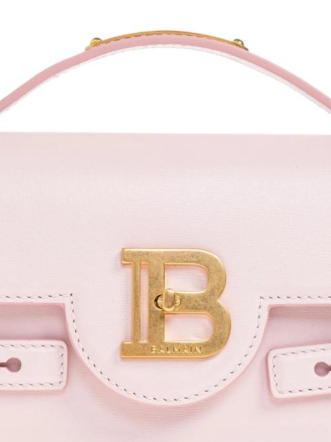 Balmain 24 B-Buzz leather cross body bag - Pink