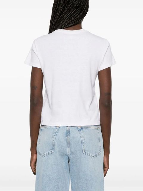 RE/DONE Women Talking T-shirt - White