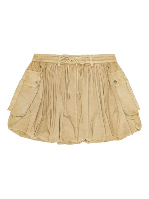 GANNI washed skirt - Neutrals - zdjęcie produktu nr 1