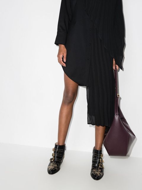 Chloé Susanna 30mm studded ankle boots - Black