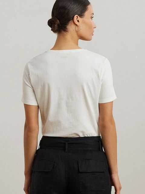 Lauren Ralph Lauren t-shirt bawełniany - zdjęcie produktu nr 1