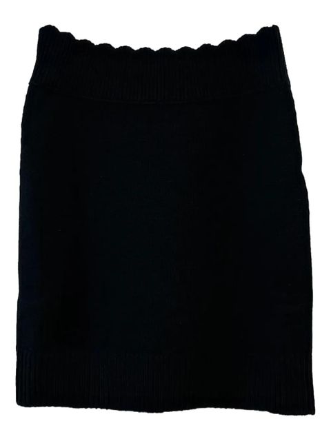 Chloé scalloped mini skirt - Black - zdjęcie produktu nr 1