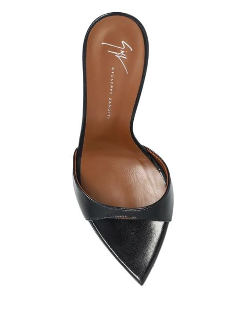 Giuseppe Zanotti 90mm Intriigo pointed-toe sandals - Black - zdjęcie produktu nr 2